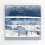 "Rising Tides No. 2 - Original" - Original Painting in blue by Julia Contacessi