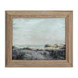 "Shoreline" - Original Painting in blue by Wendy Keller