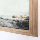 "Shoreline" - Original Painting in blue by Wendy Keller