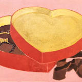 "Hearts Content No. 3" - Original Painting in multicolorassorted-colors by Dana Williamowsky