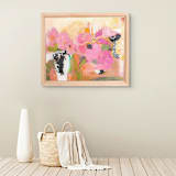 "Honeypot" - Original Painting in multicolorassorted-colors by CONNIE COLLUM