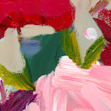 "Winter Floral" - Original Painting in multicolorassorted-colors by Lindsay Megahed