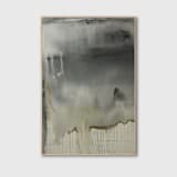 "Shadows" - Original Painting in gray by Karine Tonial Grimm