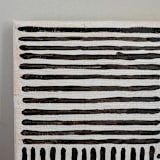 "Sketchy Pair | 12" x 12" | Set of 2" - Original Painting in brown by Katie Zimpel