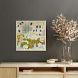 "and so awake" - Original Painting in multicolor by tina johnson