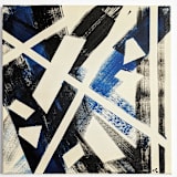 "Lost" - Original Painting in black by Carrie Cantwell