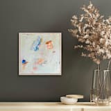 "open up my eager eyes" - Original Painting in multicolorassorted-colors by tina johnson