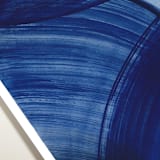 "Flow Waves" - Original Painting in blue by Danushka Abeygoda
