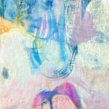 "crying for beauty" - Original Painting in multicolor by tina johnson