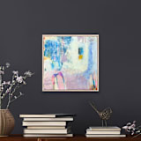 "crying for beauty" - Original Painting in multicolor by tina johnson
