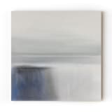 "Thresholds" - Original Painting in gray by Christa Kimble