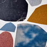 "Paper Mosaic 2" - Original Painting in multicolorassorted-colors by Elliot Stokes