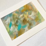 "Untitled 22" - Original Painting in blue by Amy Mullen