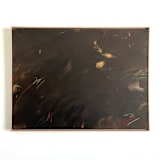 "Room 813" - Original Painting in brown by Shiho Whitehead