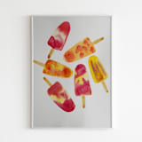 "Watercolor Ice Cream Original Painting" - Original Painting in multicolor by Alexandra Dzh