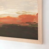 "Saffron Earth No. 1 and No. 2 - Original Set" - Original Painting in brown by Julia Contacessi
