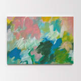 "Felicity #4" - Original Painting in pink by Amy Mullen