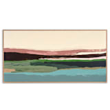 "Full Moon Tide" - Original Painting in multicolor by Caryn Owen