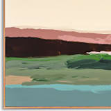 "Full Moon Tide" - Original Painting in multicolor by Caryn Owen