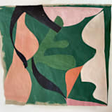 "Jungle Juice" - Original Painting in green by cyrille gulassa