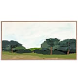 "California Oak Woodlands" - Original Painting in green by Caryn Owen