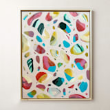 "Collector No. 1" - Original Painting in multicolor by Lauren Perkins