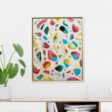 "Collector No. 1" - Original Painting in multicolor by Lauren Perkins