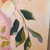 "Flourish Vase" - Original Painting in multicolor by Lucrecia Caporale