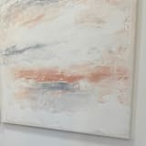 "Still, I Breathe No. 2" - Original Painting in multicolor by Karine Tonial Grimm