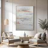 "Still, I Breathe No. 2" - Original Painting in multicolor by Karine Tonial Grimm