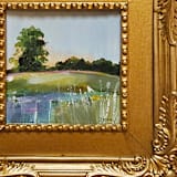 "Morning Marsh Light" - Original Painting in multicolorassorted-colors by AlisonJerry