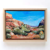 "Wild Palette - Colorado National Monument" - Original Painting in multicolorassorted-colors by Weronika Zubek