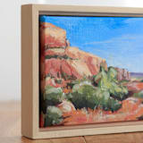"Wild Palette - Colorado National Monument" - Original Painting in multicolorassorted-colors by Weronika Zubek