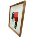 "Textile No 15" - Original Painting in white by Pippin Schupbach