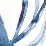 "Indigo Plant Cell" - Original Painting in blue by Mary Gaspar