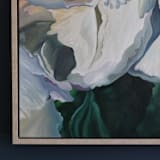 "Shadow Blues" - Original Painting in blue by Mandy Trimble Leonard