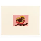 "Hearts Content No. 6" - Original Painting in multicolorassorted-colors by Dana Williamowsky