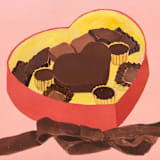 "Hearts Content No. 6" - Original Painting in multicolorassorted-colors by Dana Williamowsky