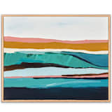 "Santa Cruz Seascape" - Original Painting in multicolorassorted-colors by Caryn Owen