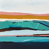 "Santa Cruz Seascape" - Original Painting in multicolorassorted-colors by Caryn Owen