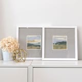 "Open Field No. 7 and No. 8 - Original Set" - Original Painting in multicolorassorted-colors by Julia Contacessi