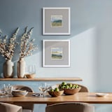 "Open Field No. 7 and No. 8 - Original Set" - Original Painting in multicolorassorted-colors by Julia Contacessi