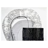 "Lines On Lines" - Original Painting in black by Kirsta Benedetti