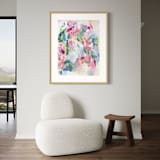 "Take Me to Your River I" - Original Painting in multicolorassorted-colors by Sarah Mankin