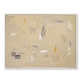 "Nomadic Desert Winds" - Original Painting in beige by Shina Choi