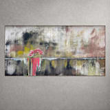 "Awakening" - Original Painting in green by Jon Leafstedt