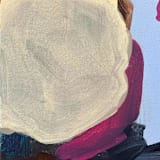 "Puffy Cloud" - Original Painting in multicolor by Nicole Simms