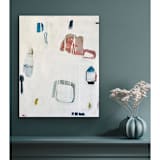 "make me an angel" - Original Painting in white by tina johnson