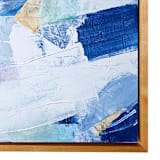 "Transparency I" - Original Painting in blue by AlisonJerry