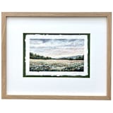 "spring meadow" - Original Painting in multicolor by Sara Swanson